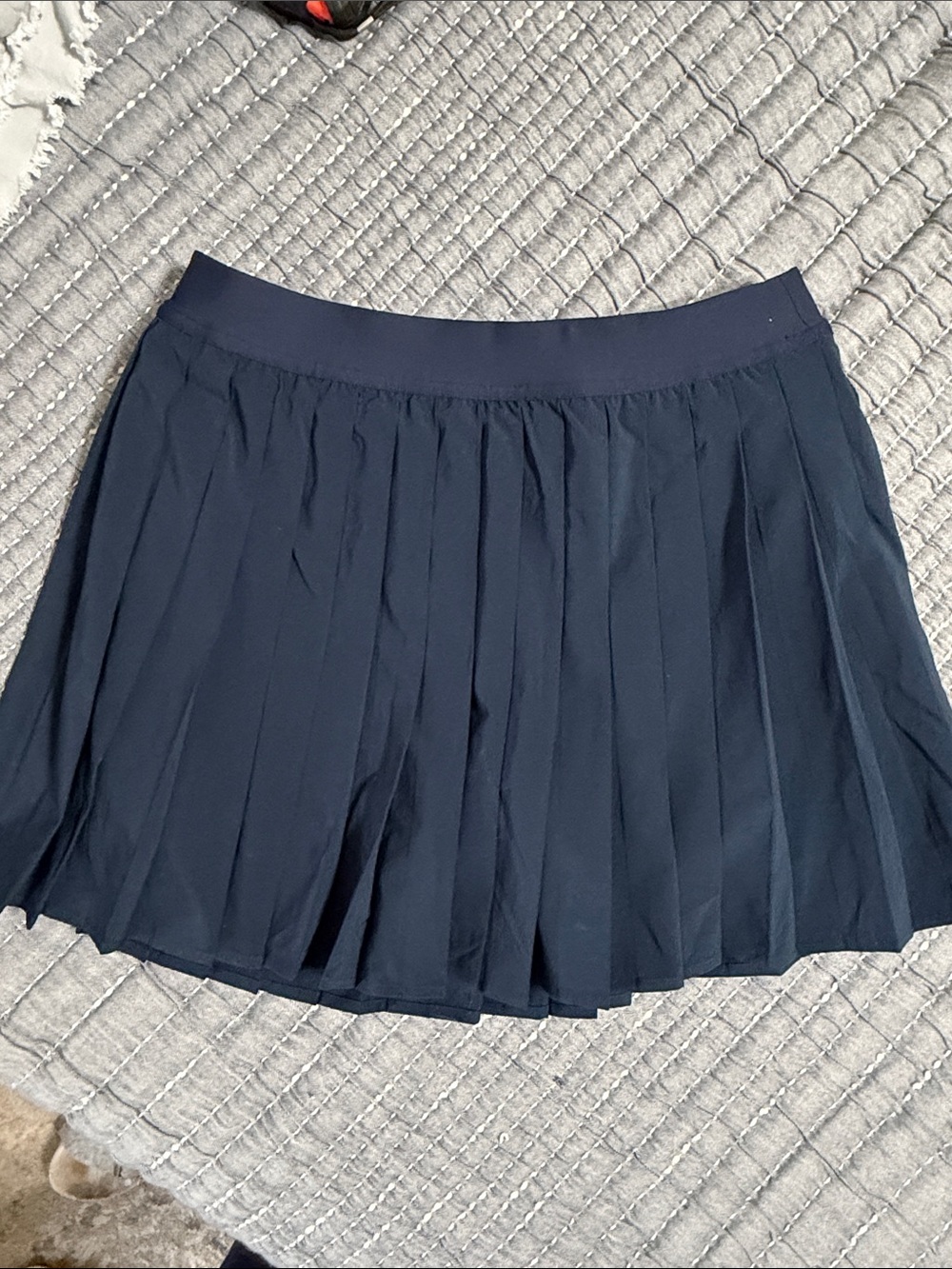 lululemon athletica Navy Pleated Skort (14”)